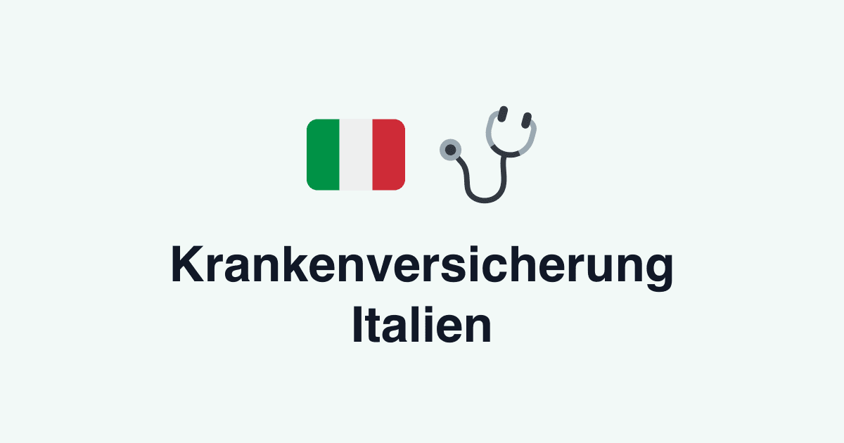 Krankenversicherung Italien