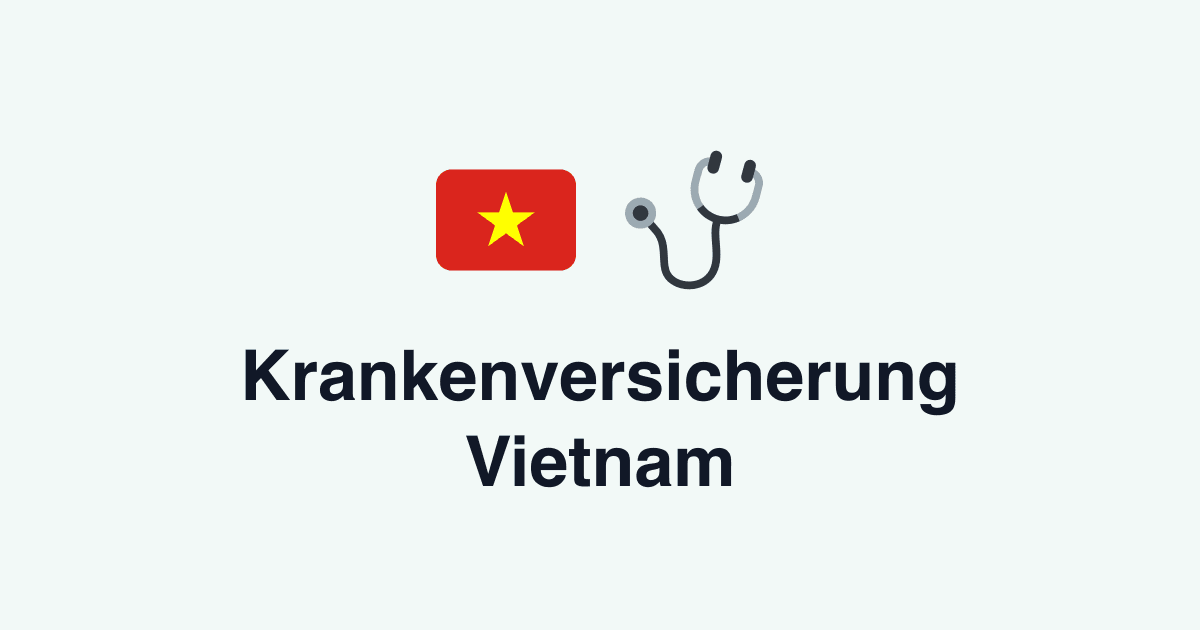Krankenversicherung Vietnam