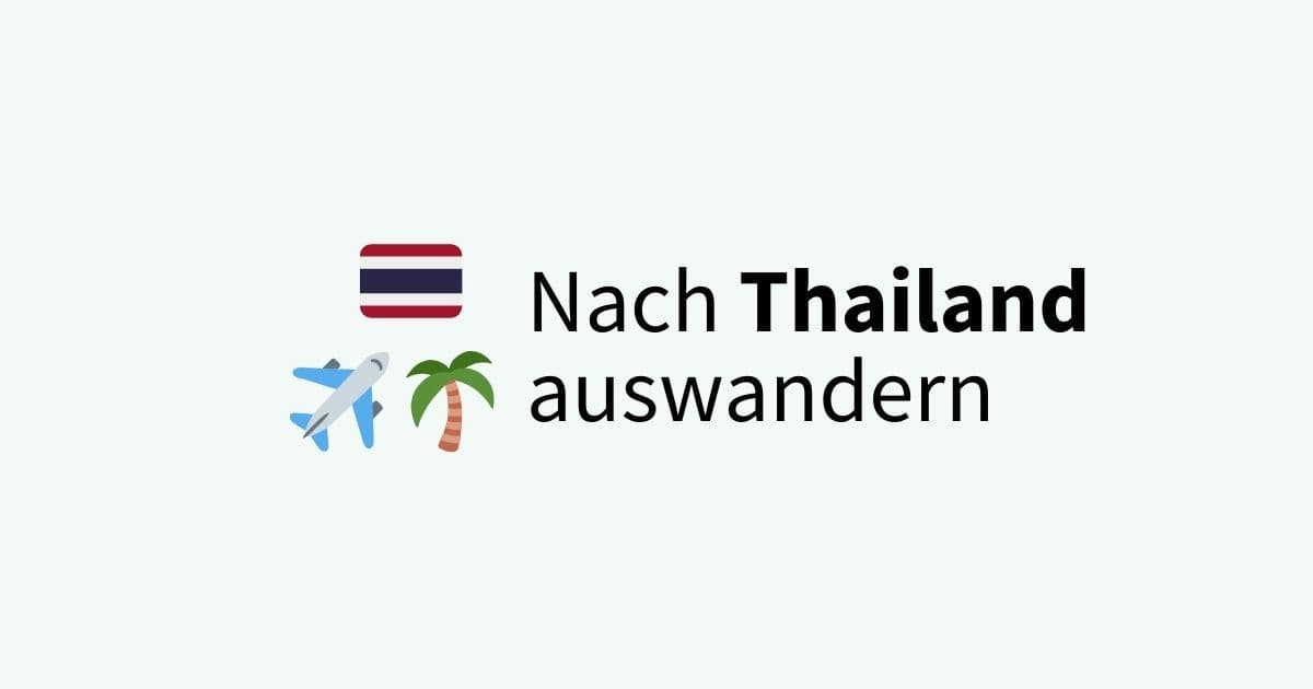 Thailand auswandern