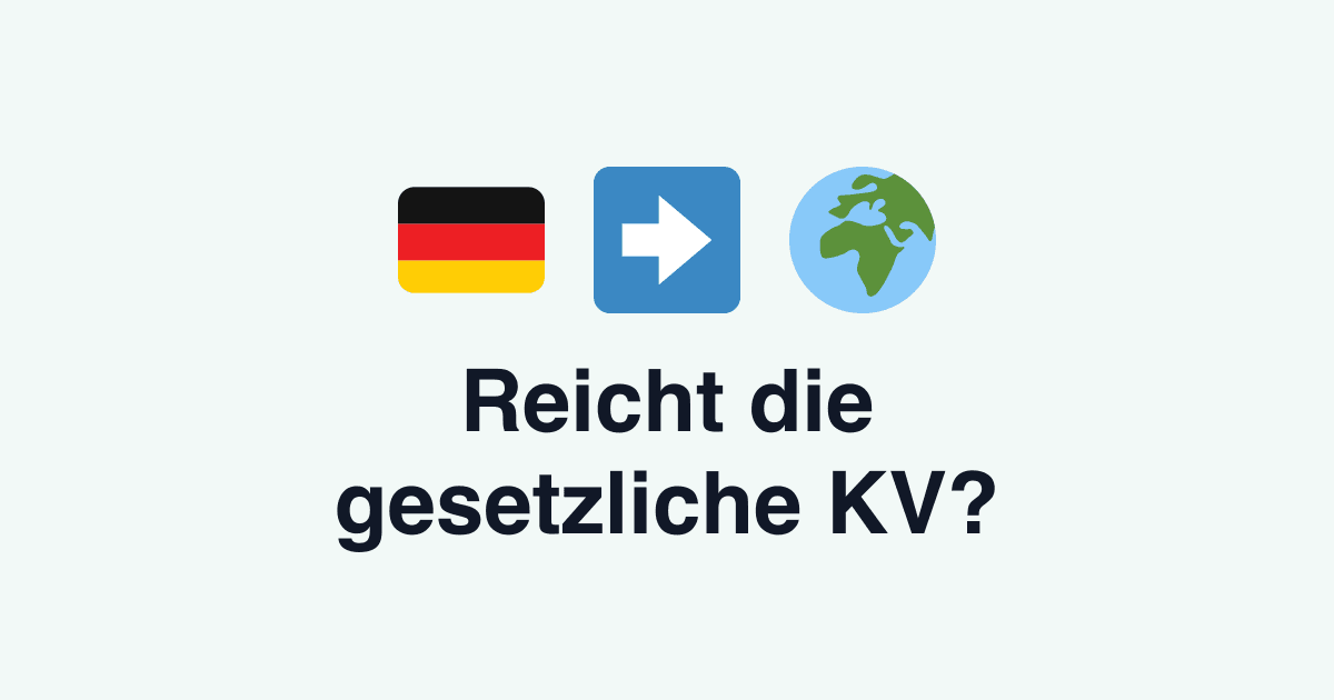 Reicht die gesetzliche KV?