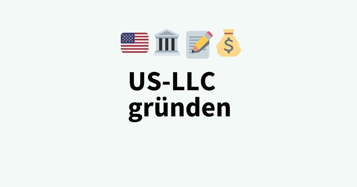 us llc gründen