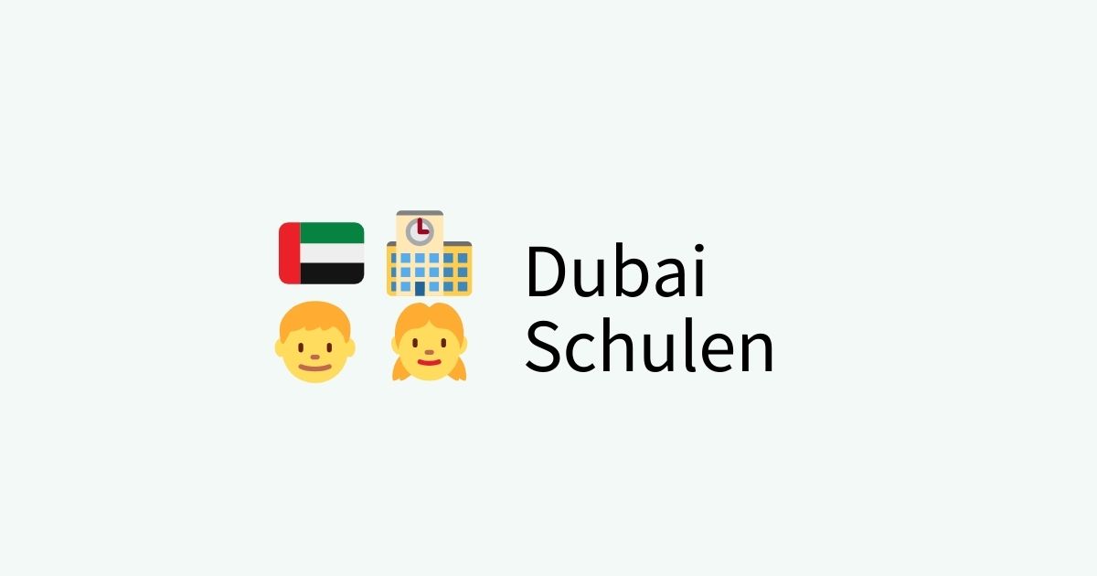 Dubai Schulen