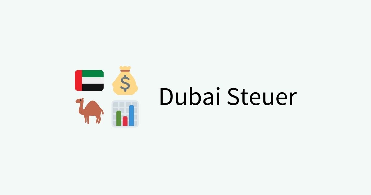 Dubai Steuer